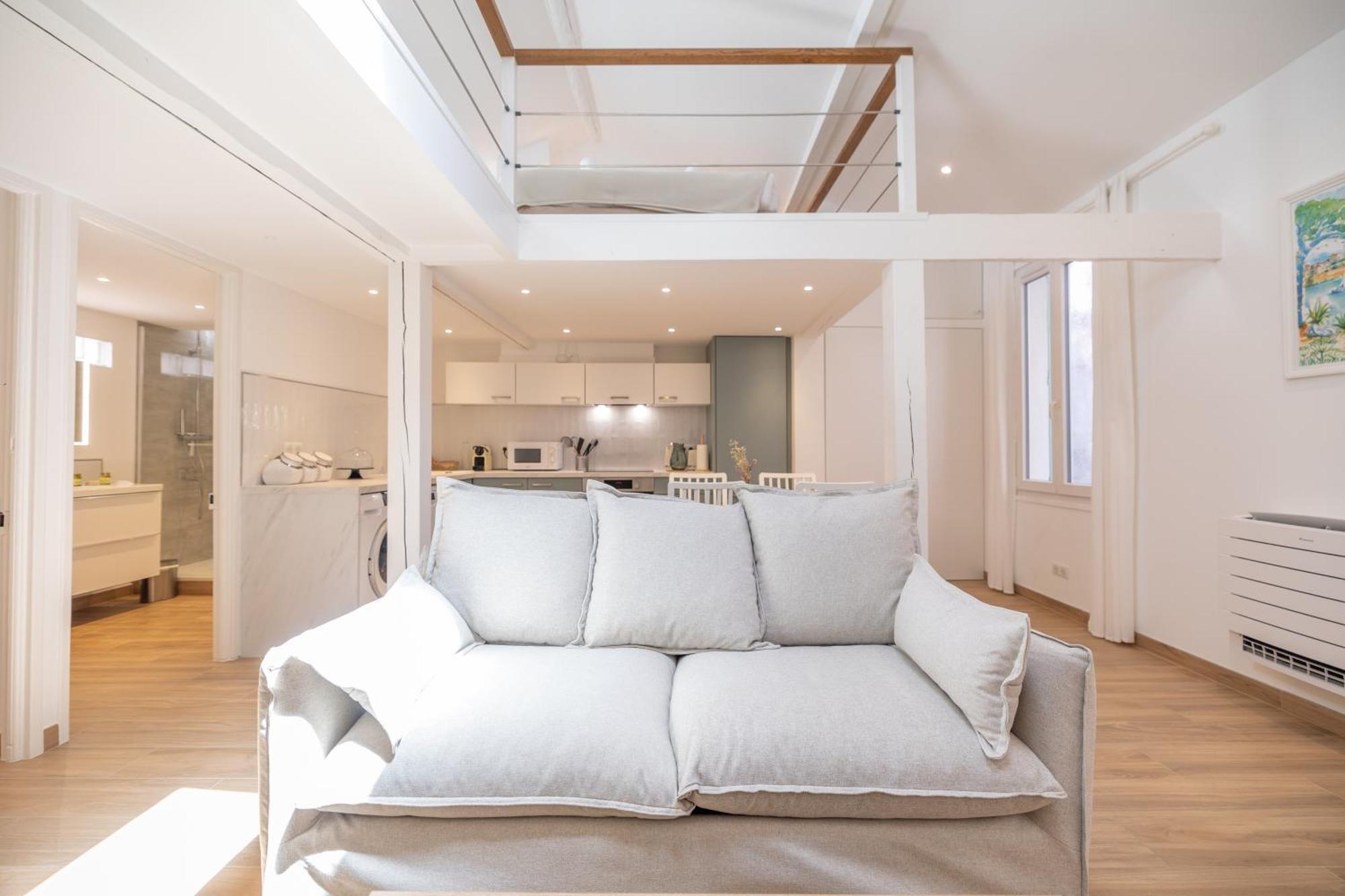 Les Palmiers Apartment Antibes Bagian luar foto