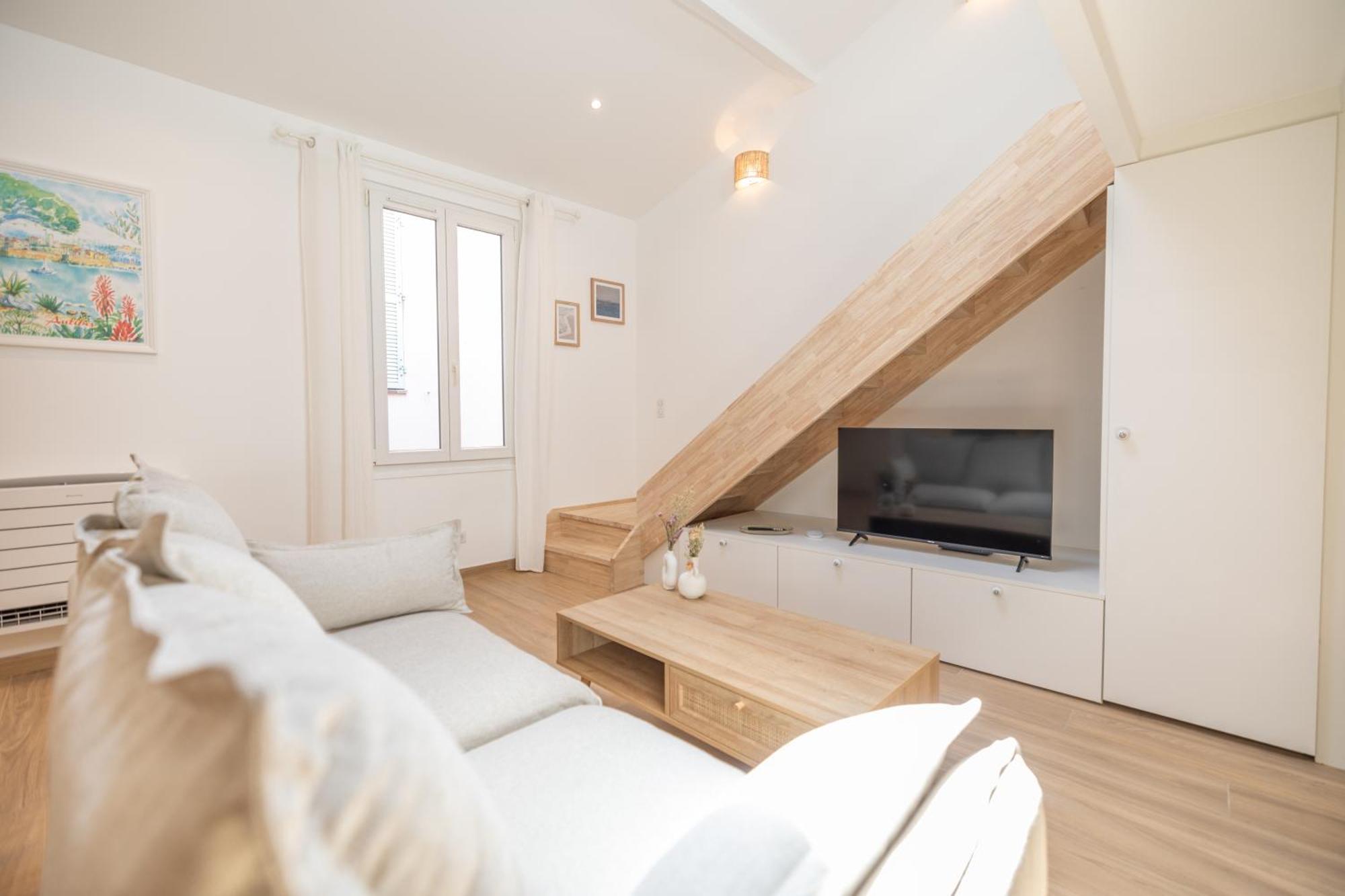 Les Palmiers Apartment Antibes Bagian luar foto