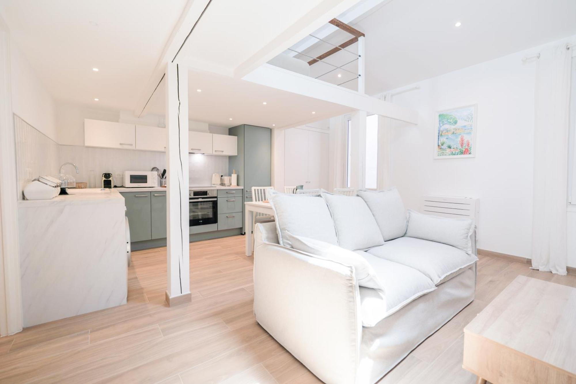 Les Palmiers Apartment Antibes Bagian luar foto